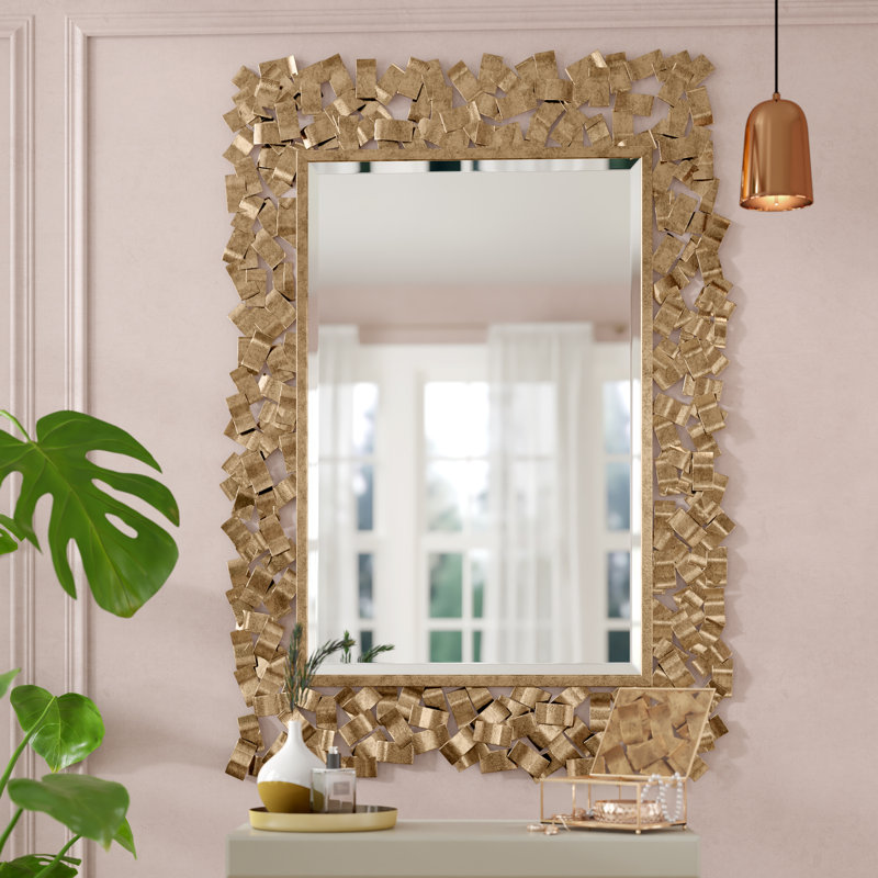 Willa Arlo Interiors Rectangle Beveled Edge Wall Mirror & Reviews Wayfair